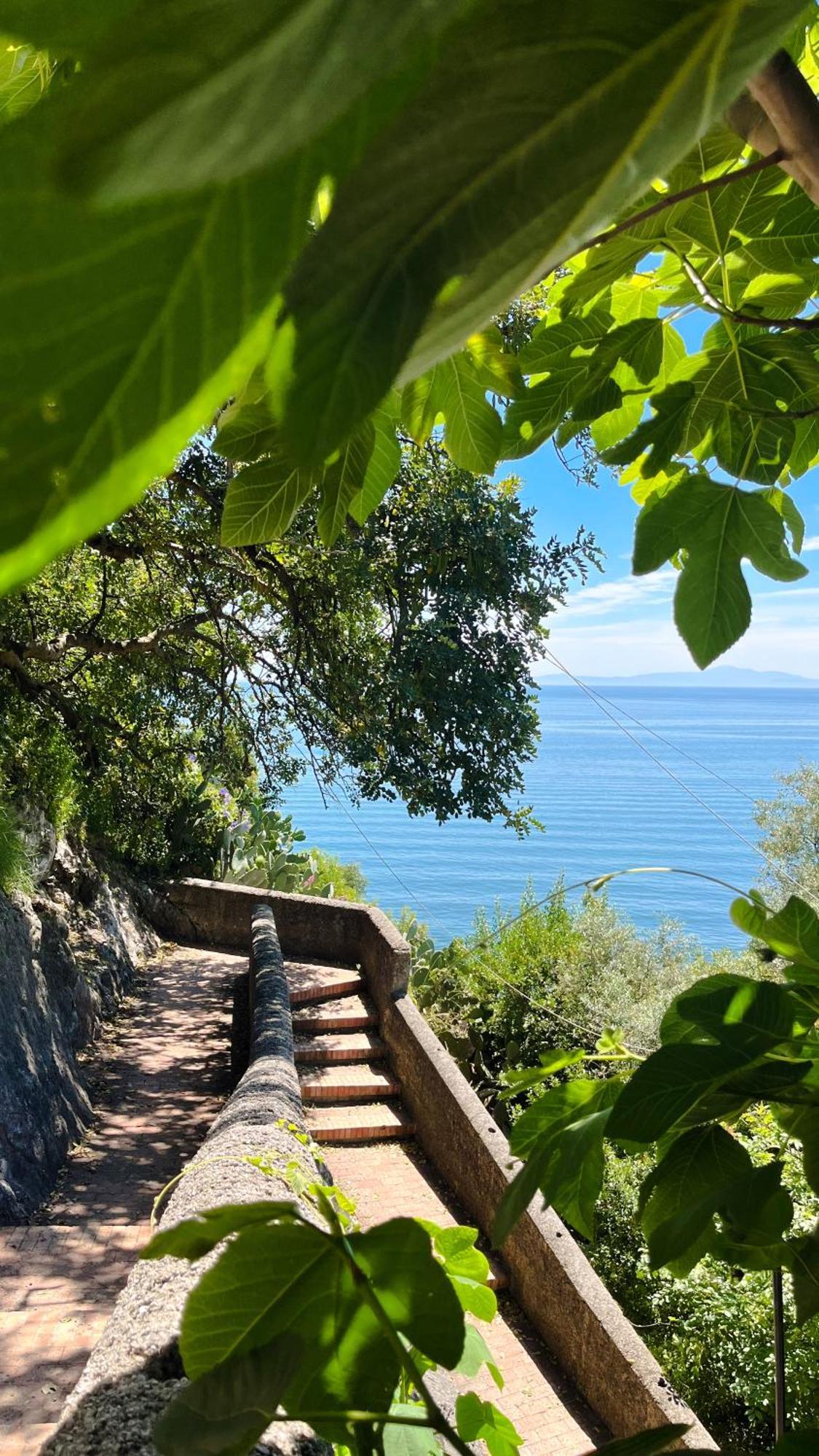 Вилла House On The Sea Amalfi Coast Виетри Экстерьер фото